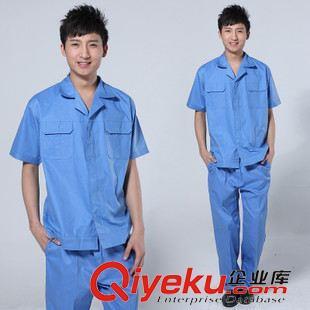 工作服 夏季工程服工廠工作服短袖男勞保汽修工作服套裝短袖定做圖片|工作服 夏季工程服工廠工作服短袖男勞保汽修工作服套裝短袖定做產品圖片由上海兆冠服裝公司生產提供-